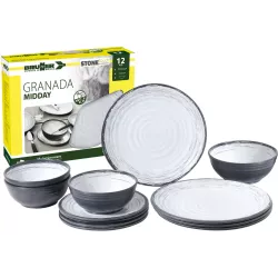 Brunner - Set stoviglie Midday Granada 12 pz.