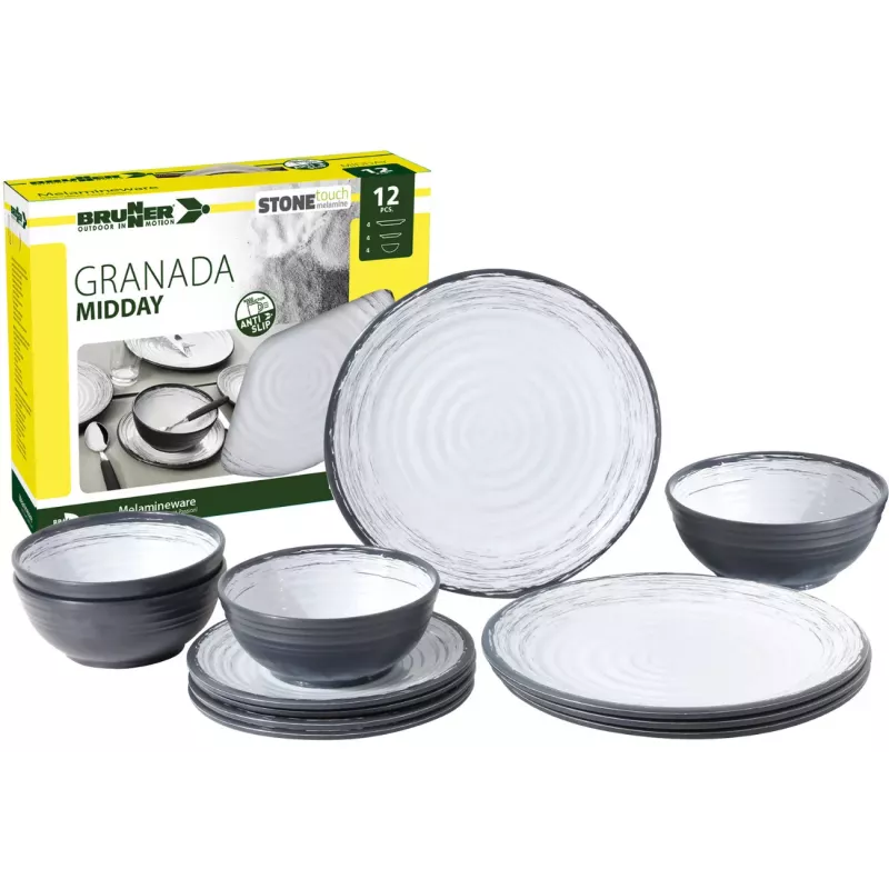 Brunner - Set stoviglie Midday Granada 12 pz.