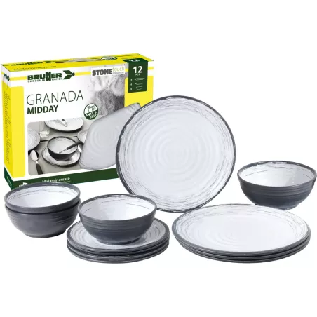 Brunner - Set stoviglie Midday Granada 12 pz.