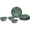 Brunner - Set stoviglie Midday Sea Green 12 pz.