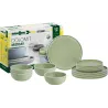 Brunner - Set stoviglie Midday Dolomit Green 12 pz.