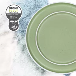 Brunner - Set stoviglie Midday Dolomit Green 12 pz.