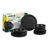 Brunner - Set stoviglie Midday Odette Double Black 12 pz.