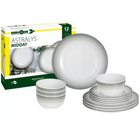 Brunner - Set stoviglie Midday Astralys 12 pz.
