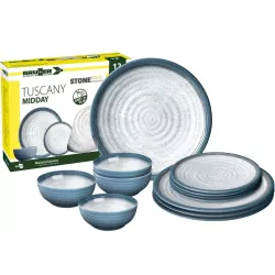 Brunner - Set stoviglie Midday Tuscany 12 pz.