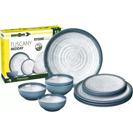 Brunner - Set stoviglie Midday Tuscany 12 pz.