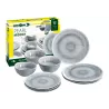 Brunner - Set stoviglie Midday Pearl 12 pz.