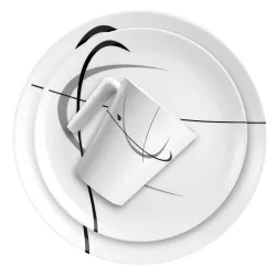 Brunner - Set stoviglie Midday Serenade 12 pz.