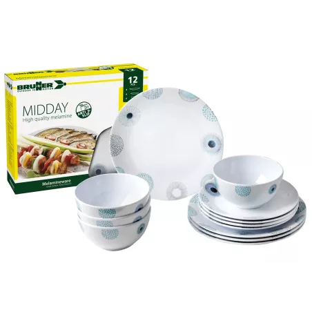 Brunner - Set stoviglie Midday Deep Sea 12 pz.
