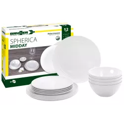 Brunner - Set stoviglie Midday Spherica 12 pz.