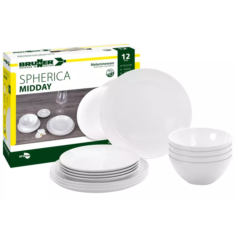 Brunner - Set stoviglie Midday Spherica 12 pz.