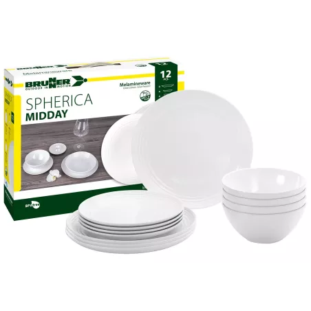 Brunner - Set stoviglie Midday Spherica 12 pz.