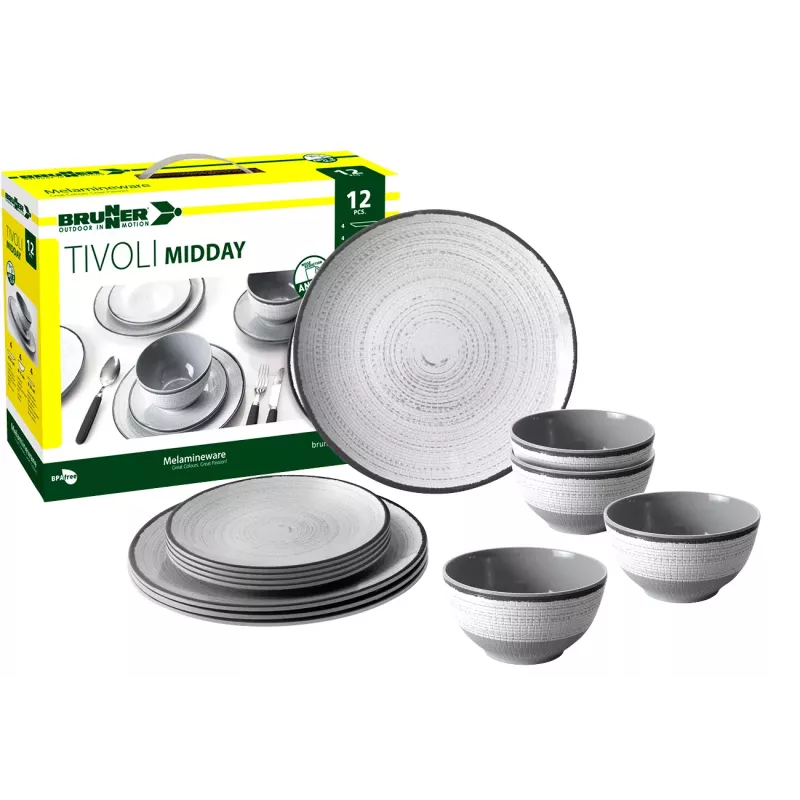Brunner - Set stoviglie Midday Tivoli 12 pz.