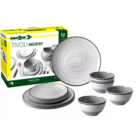 Brunner - Set stoviglie Midday Tivoli 12 pz.