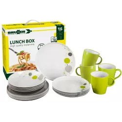 Brunner - Set di stoviglie Lunch Box Space 16 pz.