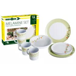 Brunner - Set di stoviglie Melamine Esprit 16 pz.