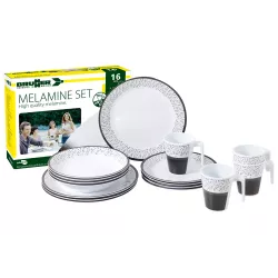 Brunner - Set di stoviglie Melamine Pralin 16 pz.