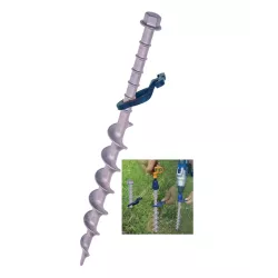 Picchetto a vite XL Alu Hardcore Peggy Peg - Set da 2 pz.