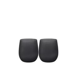 Set Bicchieri Satin Waterglass Blacksatin 2 pz.