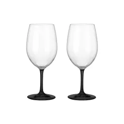 Set Bicchieri Thango Wineglass Black&White  2 pz.