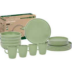 Lunch Box Dolomit Green