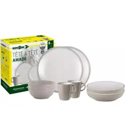 Brunner - Set stoviglie Tête-à-tête Amadè 8 pz.