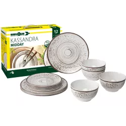 Brunner - Set stoviglie Midday Kassandra 12 pz.