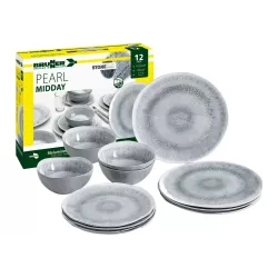 Brunner - Set stoviglie Midday Pearl 12 pz.